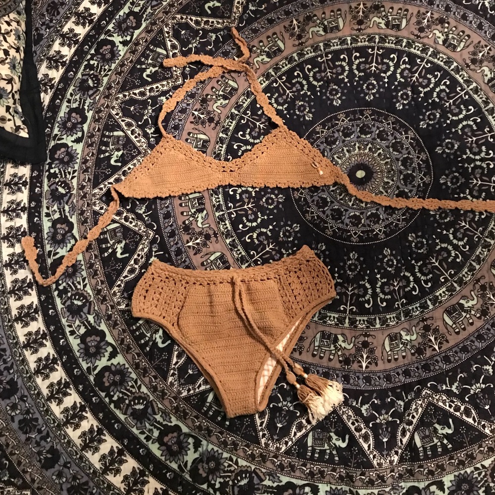 She made me crochet bikini